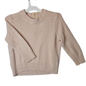 H & M Divided Textured Knit Zip Cotton Blend Sweater YKK Luxurious Cozy Sweater